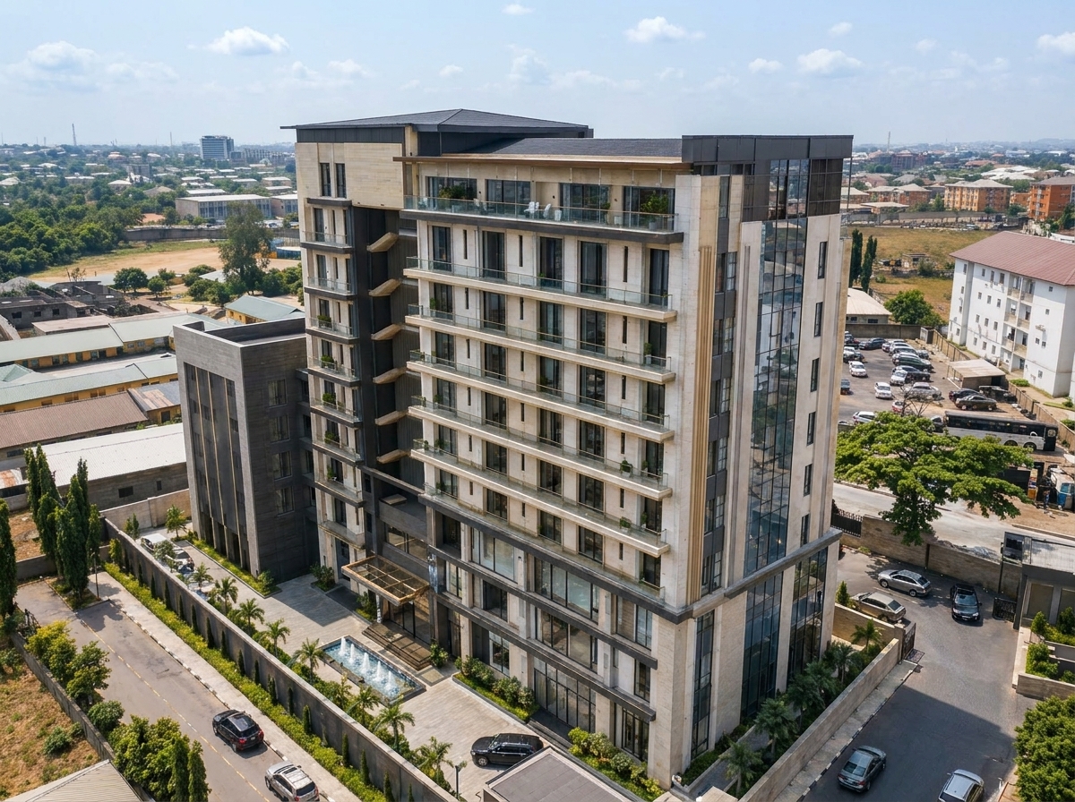 Plot 949 — Serviced Residential Apartment Tower, Gudu