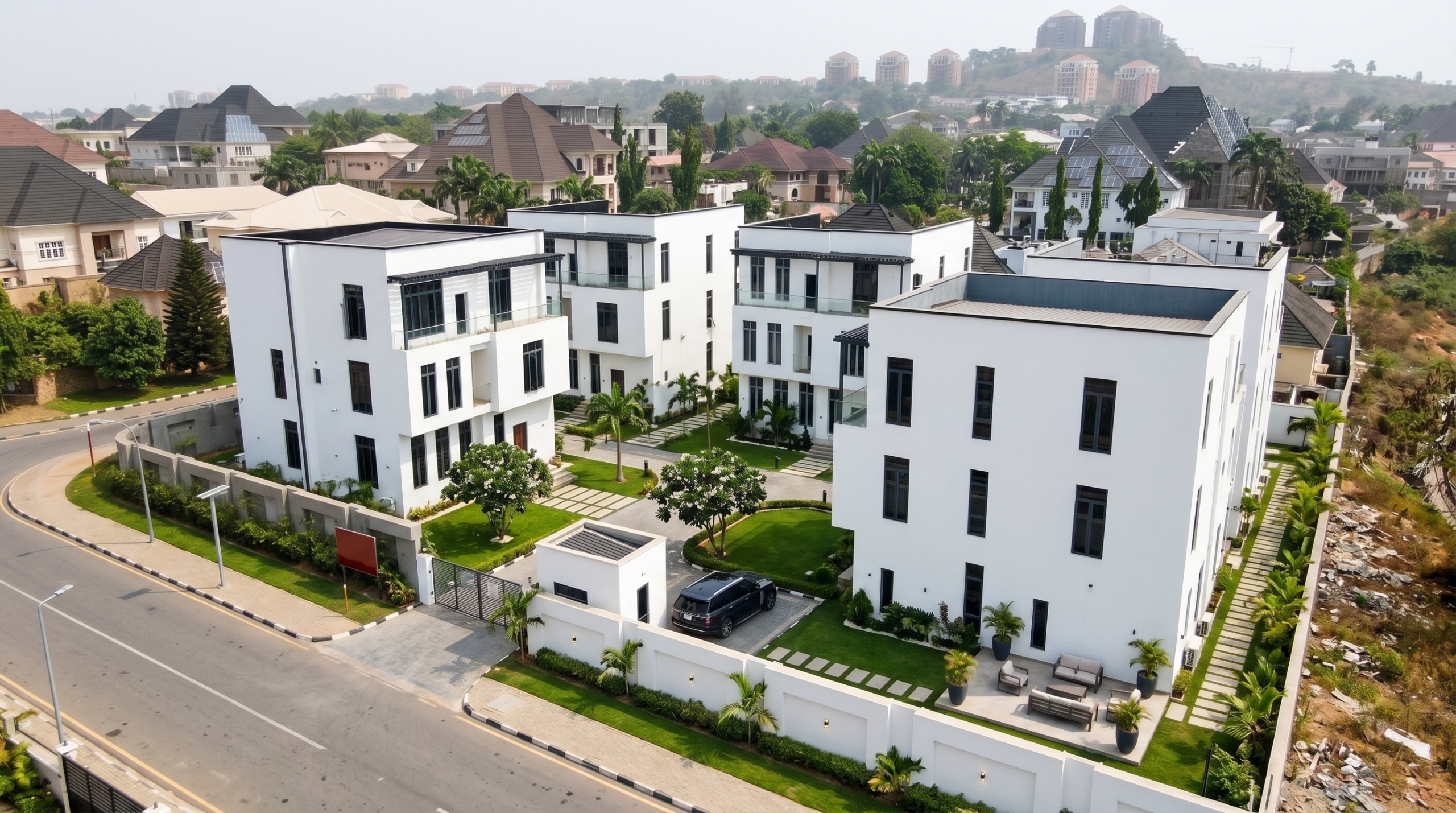 Plot 1772 main building Plot 536 — Nelson Mandela Street Legacy Duplexes, Asokoro