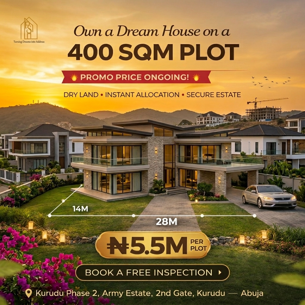 Plot Kurudu — Masterplanned Estate Land, Abuja