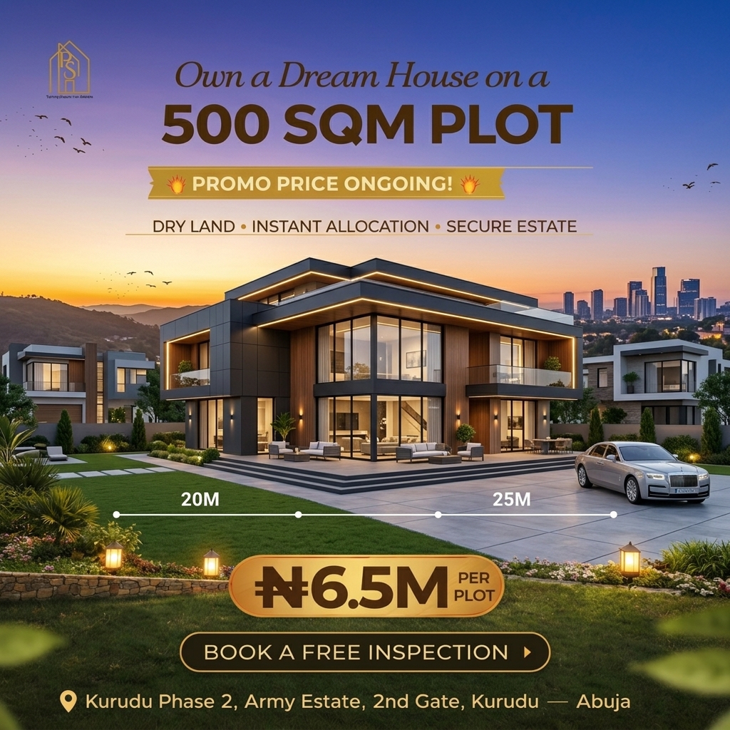 Plot Kurudu — Masterplanned Estate Land, Abuja