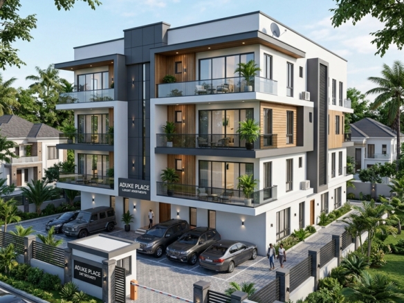 Imperial City Estate, Kurudu — 350 Sqm — 4 Bed Semi-Detached Penthouse Plot
