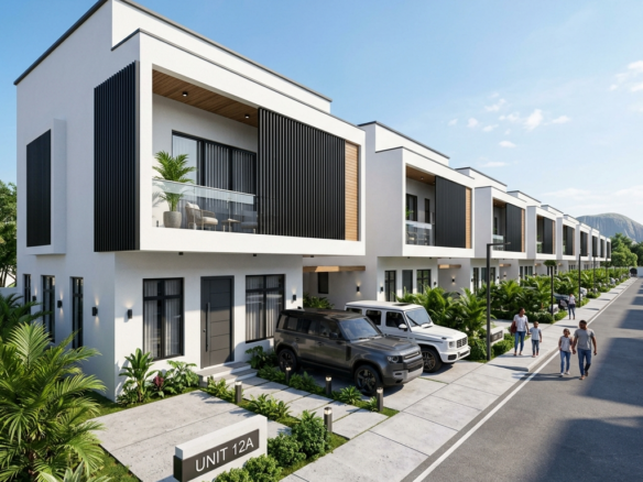 Apo-Karshi 180 Sqm — 2 Bed Terrace Duplex Plot