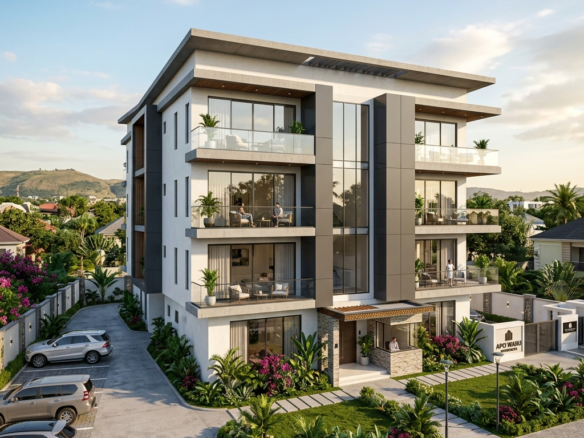 Apo Waru — 1000 Sqm — 6 Units 3 Bed Block of Flats Plot