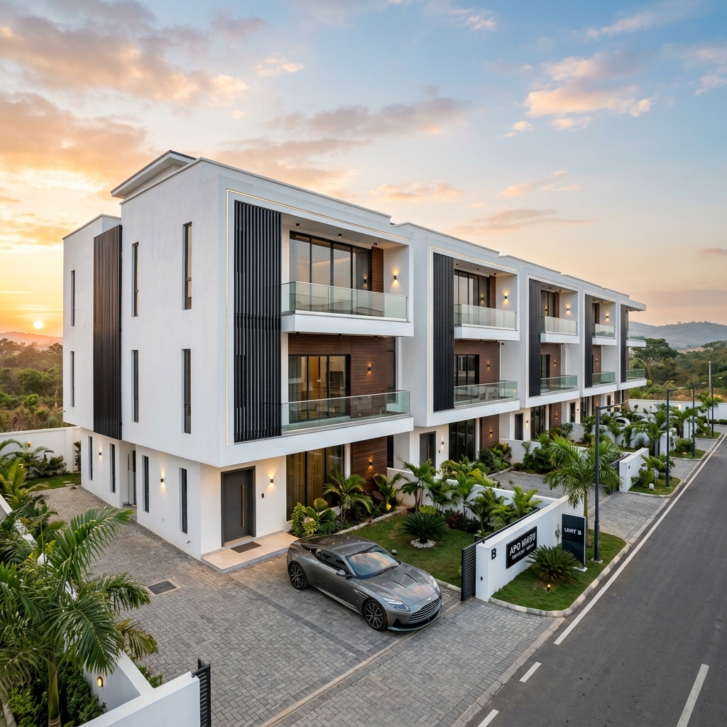 Apo Waru — 180 Sqm — 4 Bed Terrace Duplex Plot