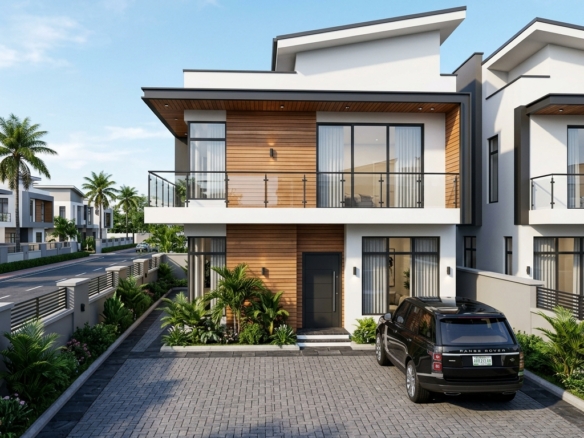 Sunview City, Kuje — 250 Sqm — 4 Bed Terrace Duplex Plot