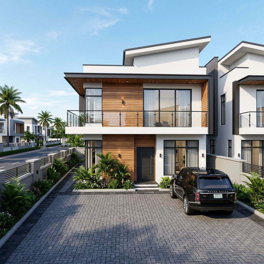 Sunview City, Kuje — 250 Sqm — 4 Bed Terrace Duplex Plot