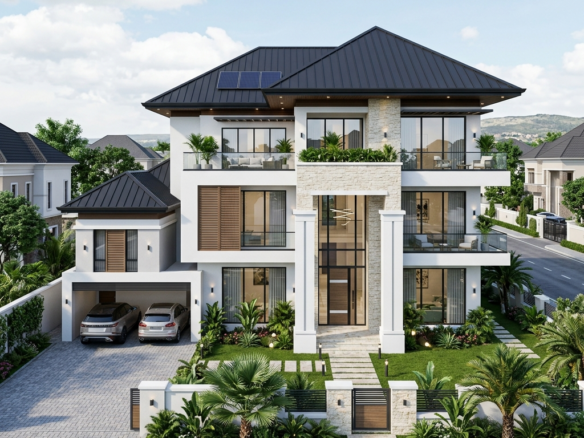Apo Wumba Waru — 450 Sqm — 4 Bed Fully Detached Penthouse + BQ