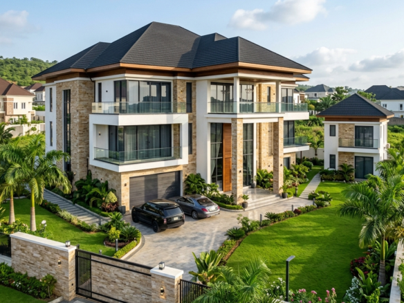 Apo Wumba Waru — 550 Sqm — 5 Bed Fully Detached Duplex Plot + BQ