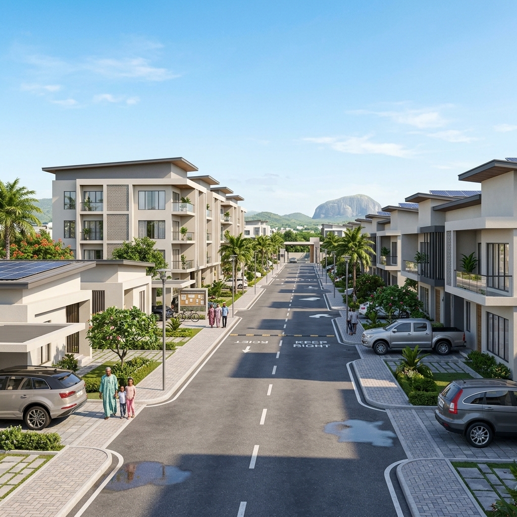 Champions City, Kuje — 250 Sqm — 2 Bed Fully Detached Bungalow Plot