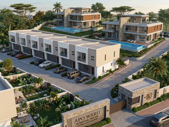 Sunview City Phase 2, Kuje — 180 Sqm — 2 Bed Terrace Duplex + BQ Plot