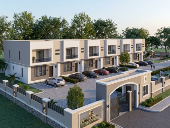 Champions City, Kuje — 180 Sqm — 2 Bed Terrace Duplex + BQ Plot