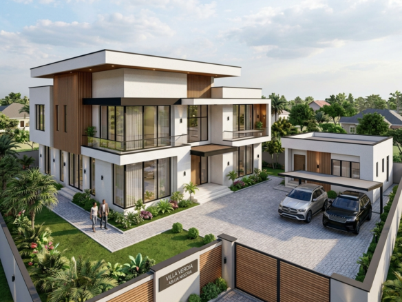 Kurudu — 300 Sqm — 4 Bedroom Fully Detached Duplex + 2-Room BQ