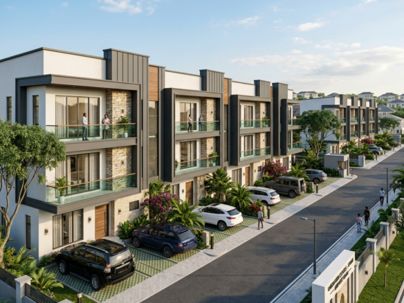 Kyami Airport Road — 300 Sqm — 5 Bed Terrace Duplex Plot + BQ