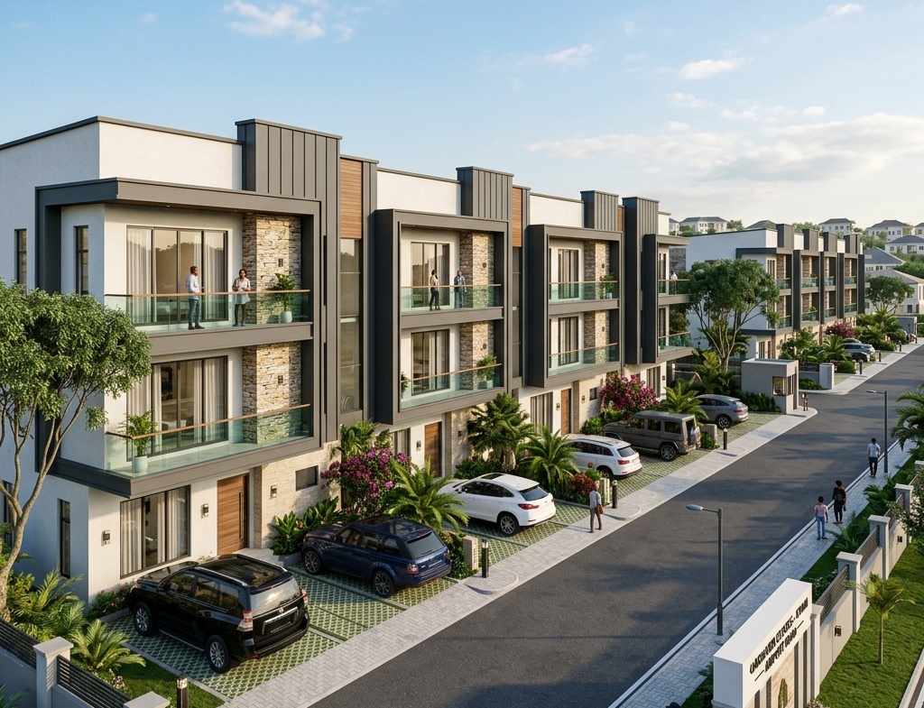 Royalhills Estate, Asokoro Extension — 300 Sqm — 5 Bed Terrace Duplex + BQ Plot