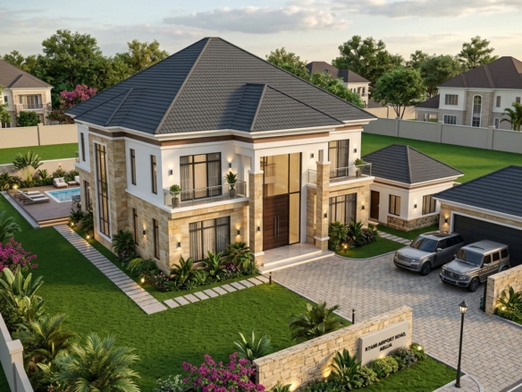 Delightfield Estate, Airport Road — 180 Sqm — 2 Bed Terrace Duplex Plot