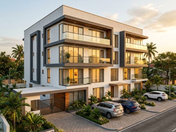 Kyami Airport Road — 850 Sqm — 6 Units 2 Bed Block of Flats Plot