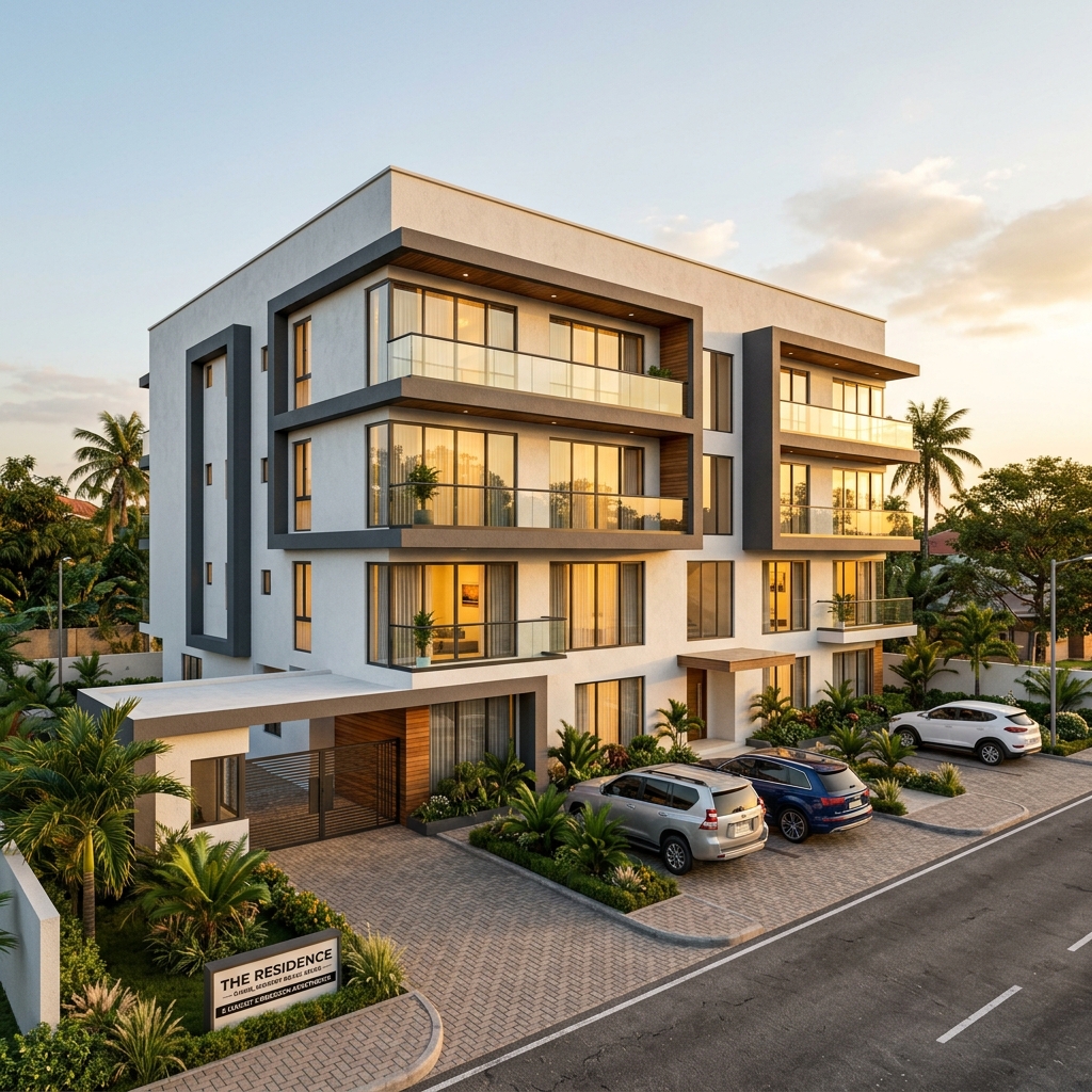 Kyami Airport Road — 850 Sqm — 6 Units 2 Bed Block of Flats Plot