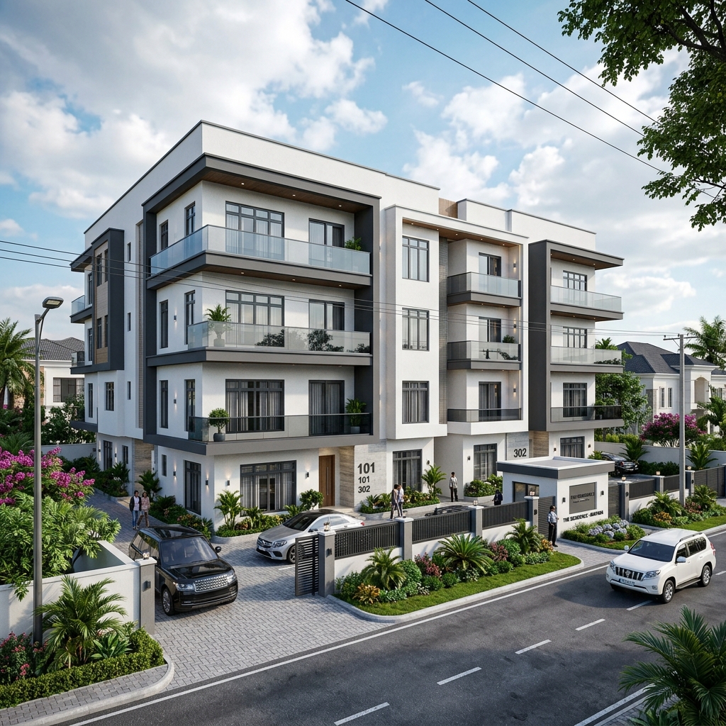 Sunview City, Kuje — 1000 Sqm — 6 Units 3 Bed Block of Flats Plot