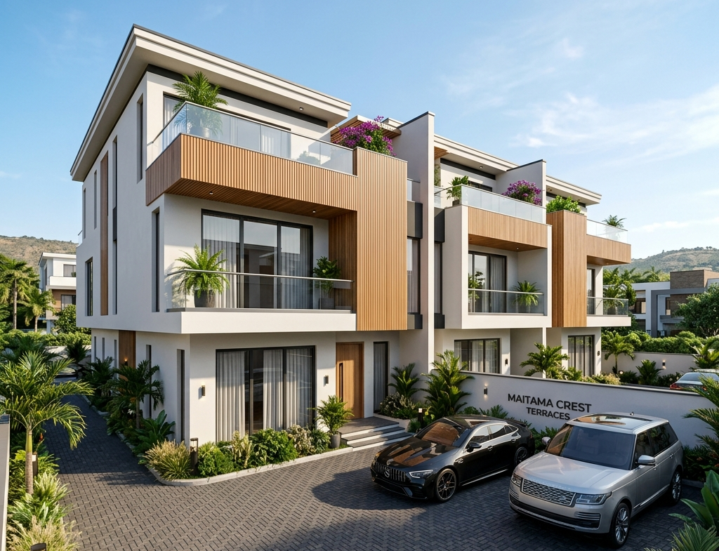 Delightfield Estate, Airport Road — 350 Sqm — 3 Bed Semi-Detached Duplex + BQ Plot