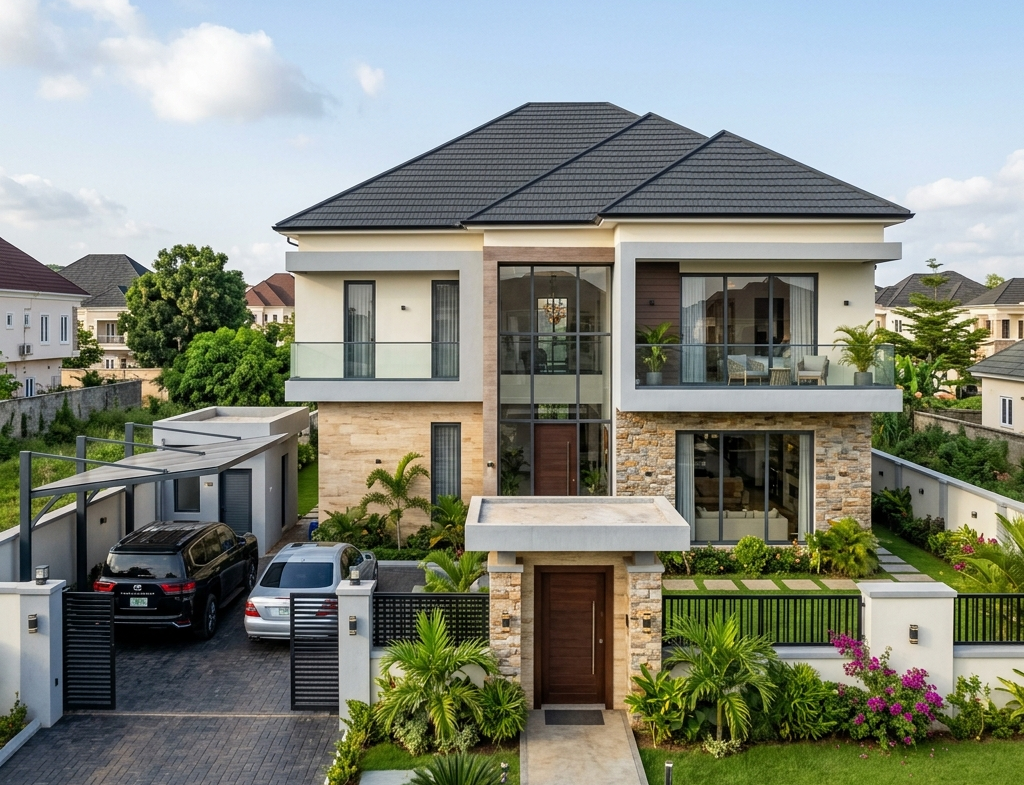 Meridian City, Pyakasa — 600 Sqm — 5 Bed Fully Detached Duplex + BQ