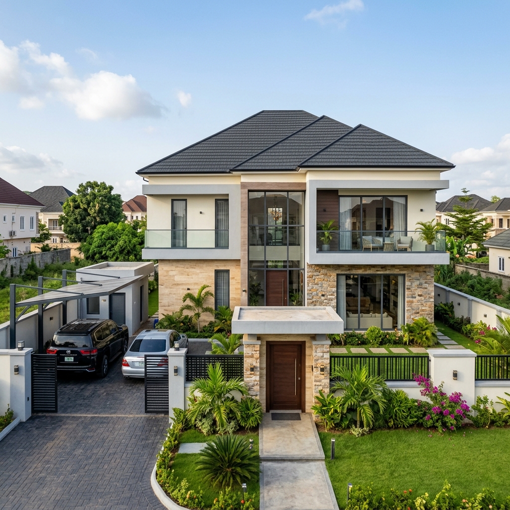 Meridian Golf City, Pyakasa — 600 Sqm — 5 Bed Fully Detached Duplex + BQ Plot