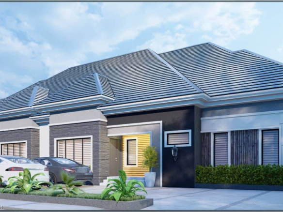 Emerald Court, Kuje — 450 Sqm — 3 Bed Fully Detached Bungalow + BQ Plot