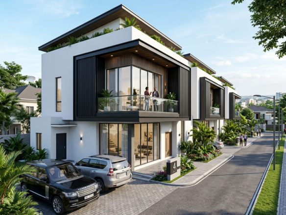 Pyakasa — 180 Sqm — 2 Bed Terrace Duplex Plot + BQ