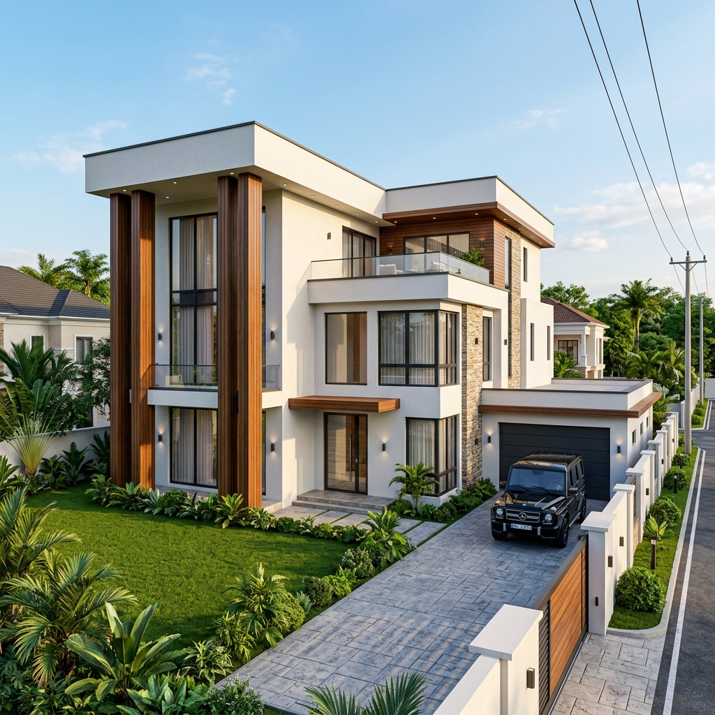 Pyakasa — 400 Sqm — 4 Bed Fully Detached Duplex Plot + BQ