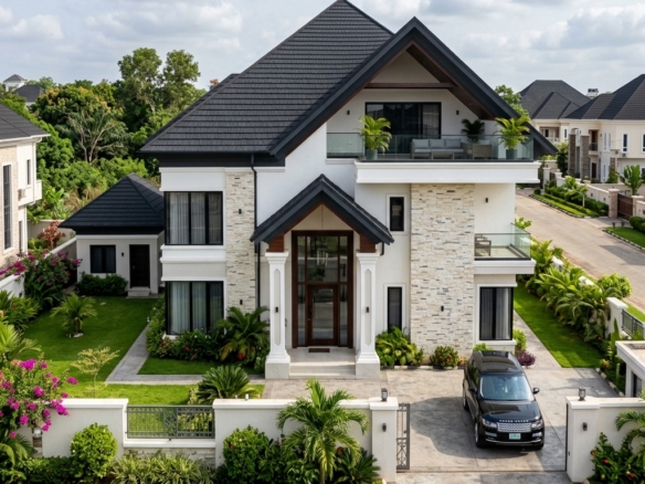 Peaceland Estate, Kurudu — 450 Sqm — 3 Bed Fully Detached Penthouse + BQ Plot
