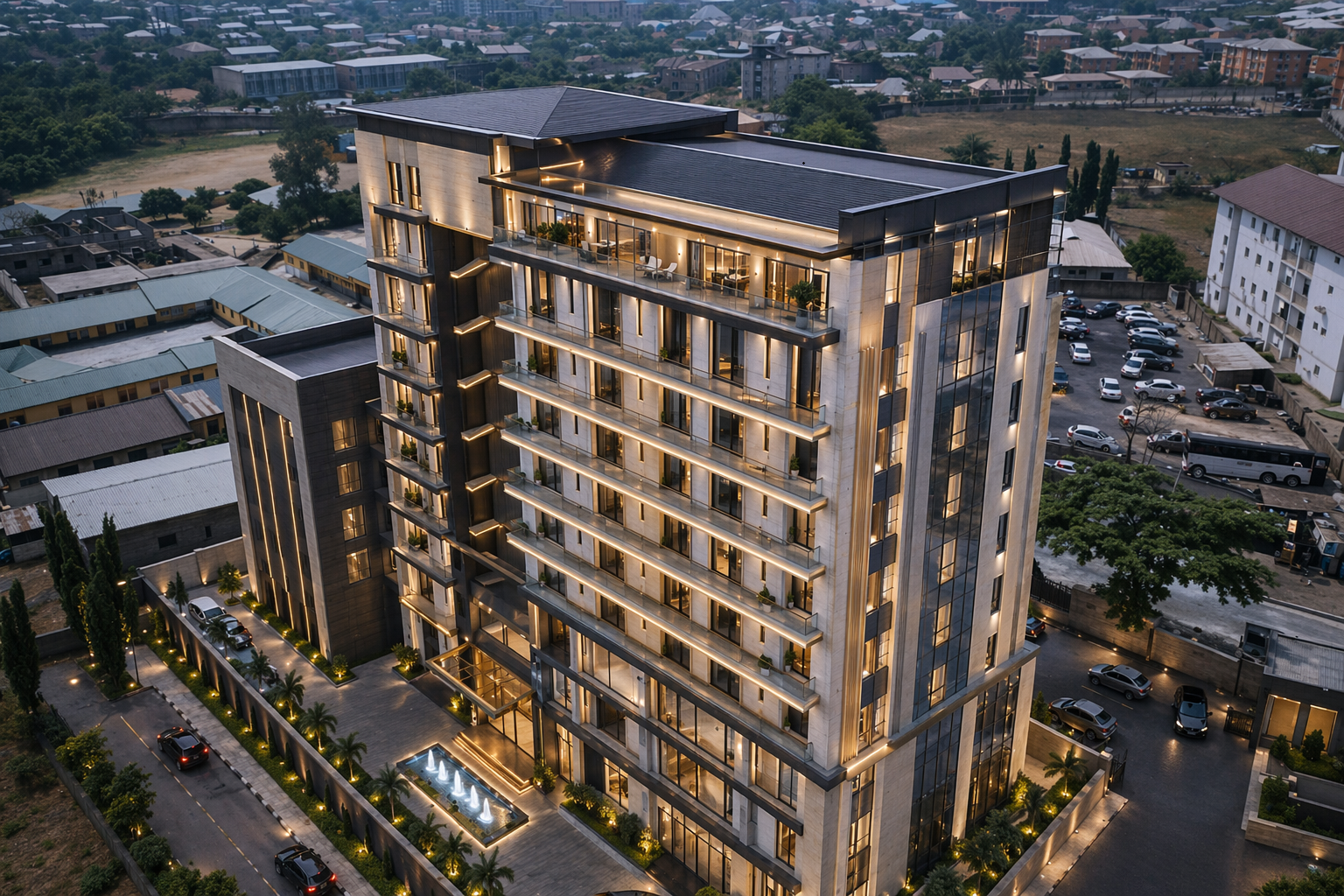 Plot 949 — Serviced Residential Apartment Tower, Gudu
